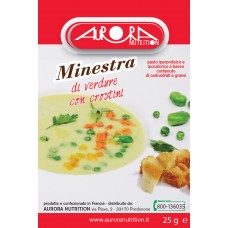 Minestra di Verdure e Crostini