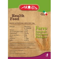 Farro Integrale Dicoccum fusilli